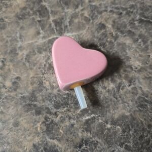 Nora Fleming RETIRED Be mine PINK HEART Mini A154